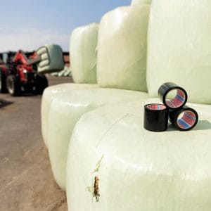 Cinta repara fardos de paja