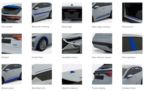 TESA® ACXplus Fitas espuma acrílica